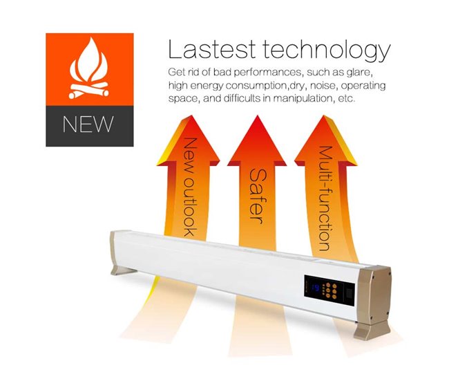 Convectores De Parede e De Chão 2000 MPC Branco