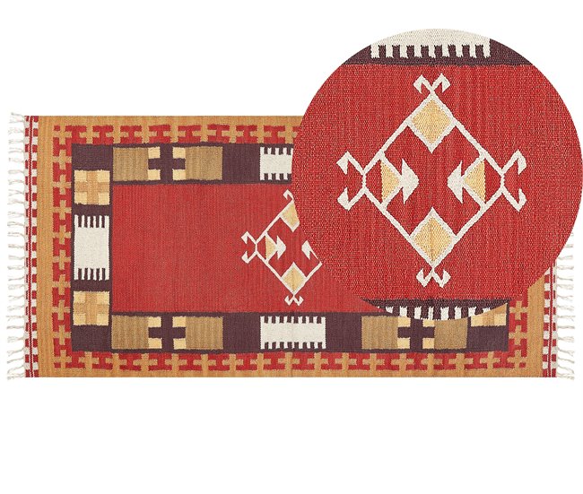 Beliani Kilim PARAKAR 80x150 Multicor