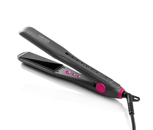 Alisador de Cabelo HAEGER Tourmaline Power Preto
