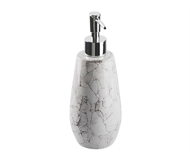 Beliani Conjunto de accesorios de baño CALLELA Branco/ Bege