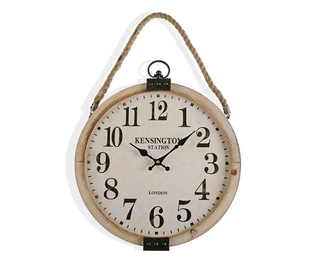 Relógio de parede KENSINGT diâmetro 40cm Madeira