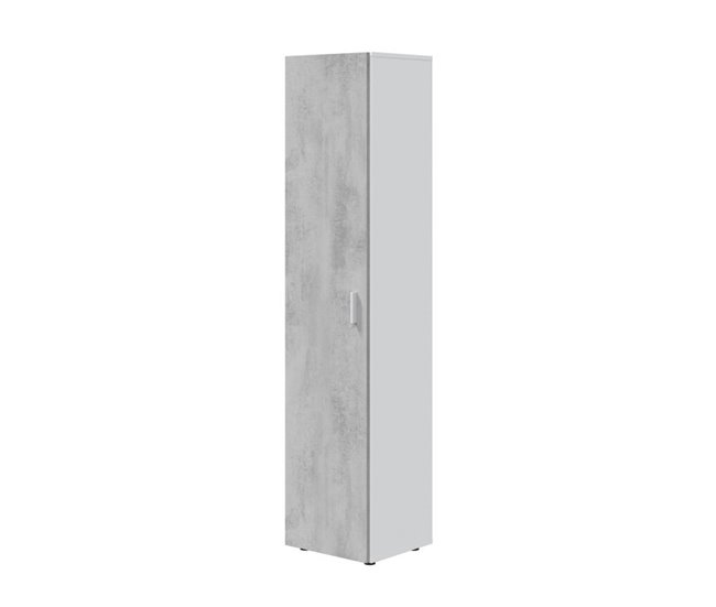 Armário multifunções 1 porta 41 Branco/cinza