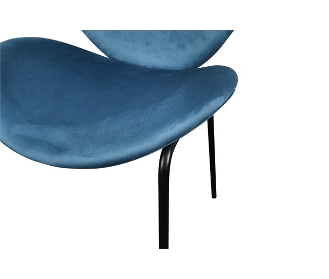 Conjunto de 2 cadeiras de jantar TULIPA  Azul