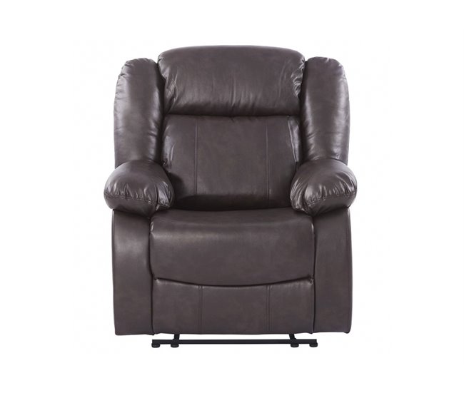 Poltrona relax cor castanha LOTUS Chocolate