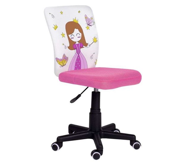 Cadeira infantil ajustável Paint Me Giraffe Rosa