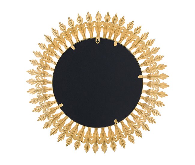 Beliani Espelho VOREY Dourado