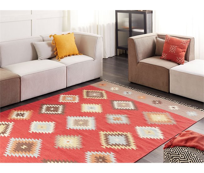 Beliani Kilim LORUT 200x300 Multicor