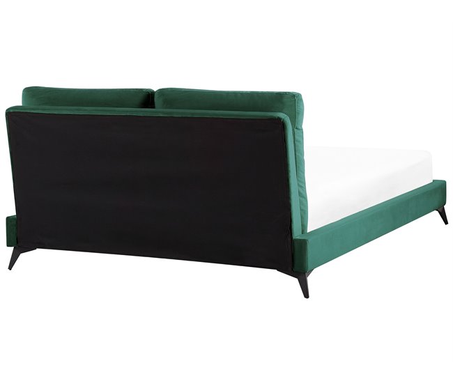 Beliani Cama Veludo MELLE 176x228 Verde
