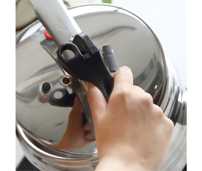 Panela de pressão Cromada