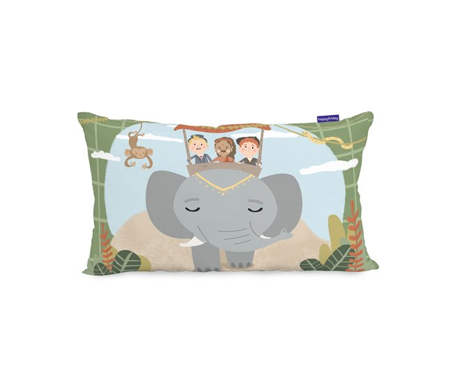 Capa de travesseiro Mr Fox World Trip Multicor