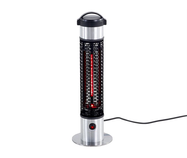 Beliani Aquecedor de pátio VEZUVIO Preto