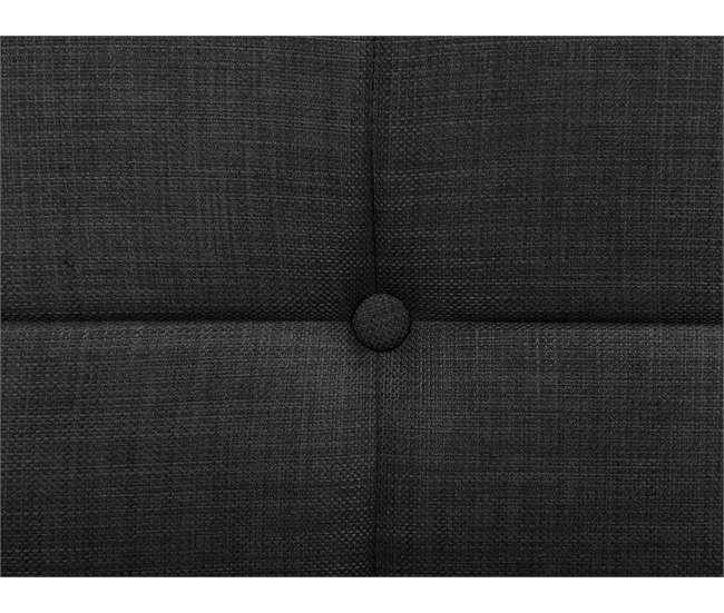Beliani Cama ajustável Poliéster DUKE 82x216 Cinza Claro