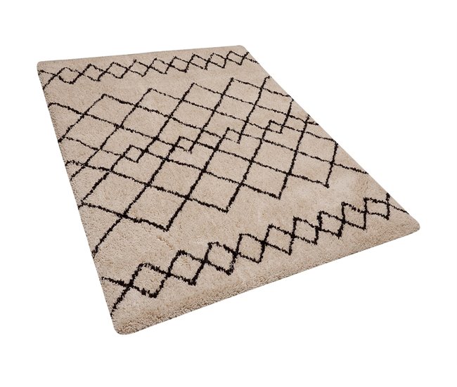 Beliani Pelos curtos HAVSA 160x230 Bege