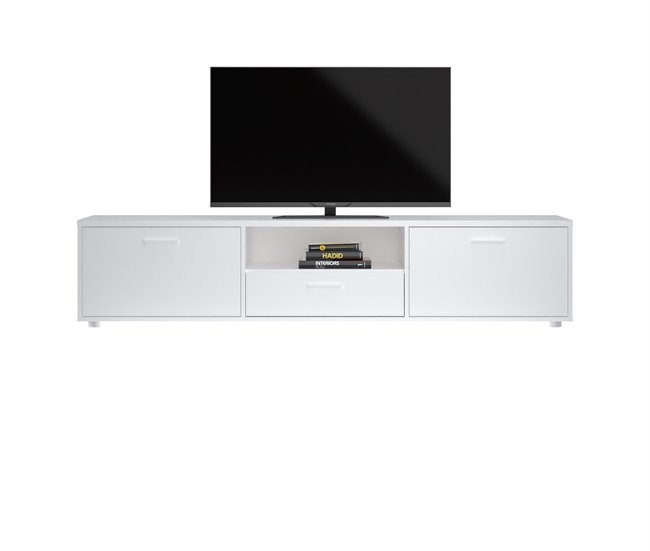 Móvel de Televisão MOKARIS 177 cm Branco