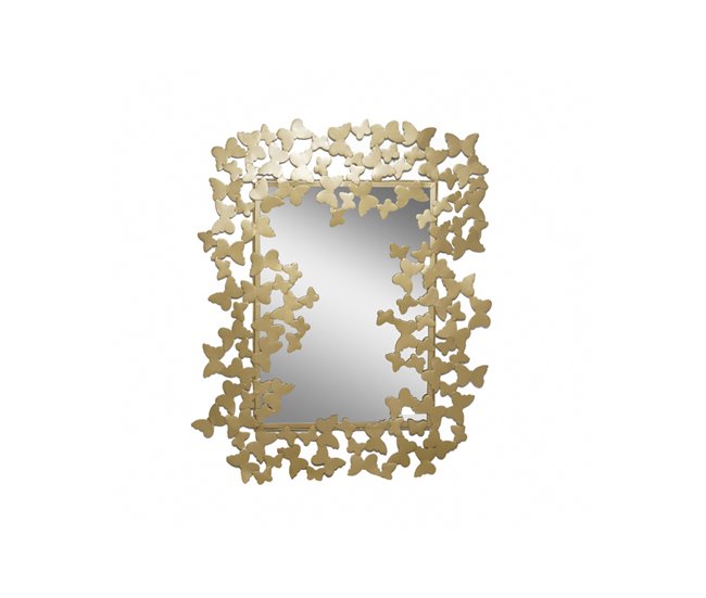 Espelho de parede ISIDORA marca ECOANYA Dourado