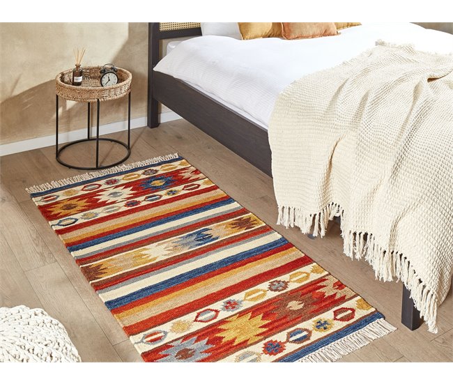 Beliani Kilim JRARAT Multicor