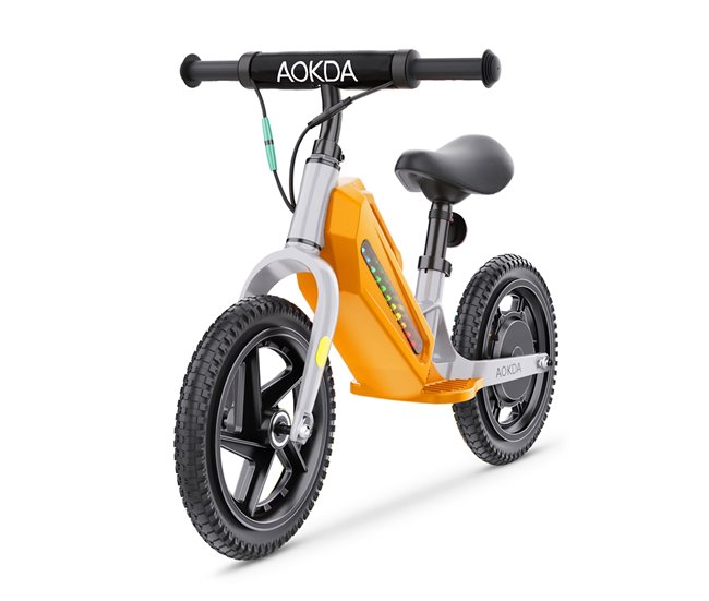 Aokda ao-k8 bicicleta de equilíbrio elétrica crianças - motor 180w