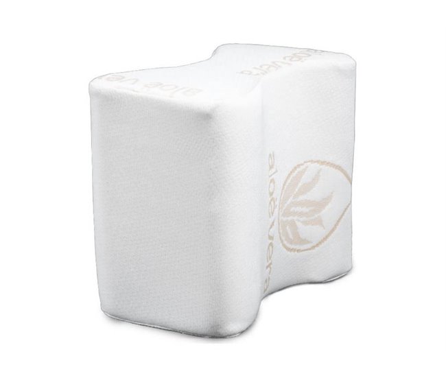 Almofada PIERNAS espuma supersoft 23x25x17 cm Branco