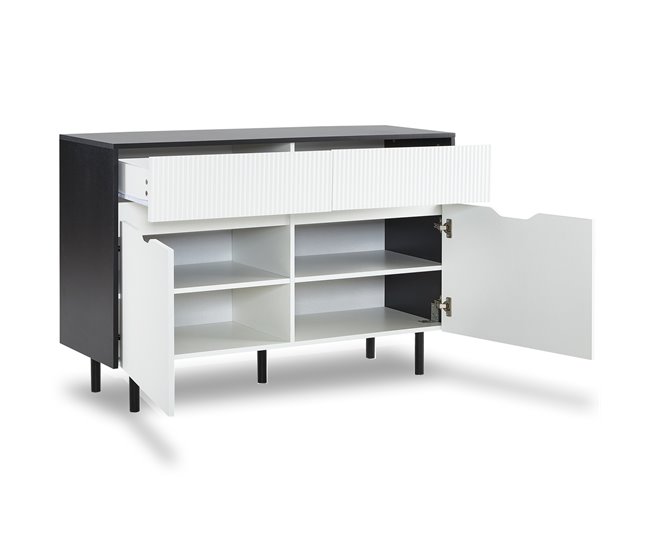 Aparadores Branco/ Preto