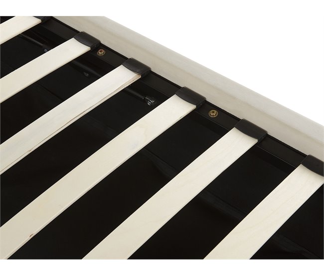 Beliani Cama com estrado Veludo AMIENS 191x217 Bege