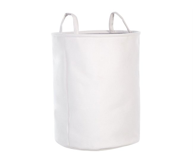 Beliani Cestas para la ropa ARCHA Branco