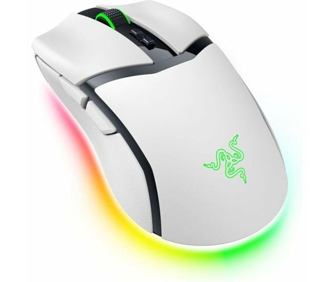 Rato Gaming com LED RZ01-04660200-R3G1 Branco