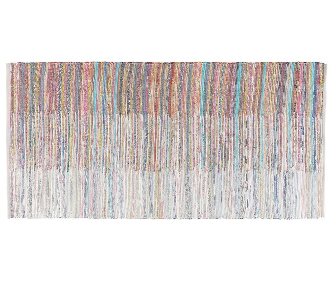 Beliani Entrelaçado MERSIN 80x150 Multicor