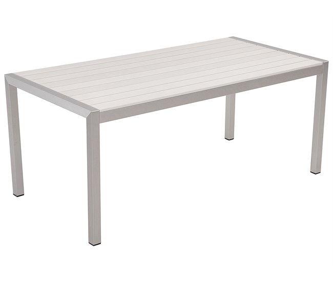 Beliani Conjunto de refeição VERNIO Branco