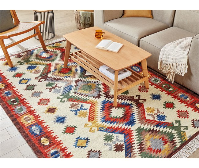Beliani Kilim AREVIK 160x230 Multicor