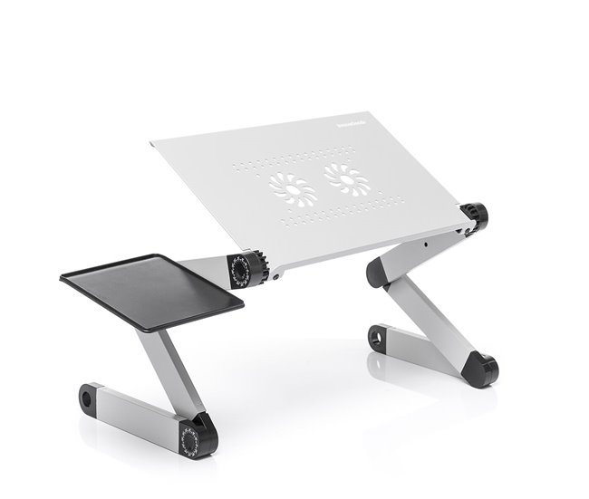 Mesa Multi-Posições Ajustável para Portáteis Branco