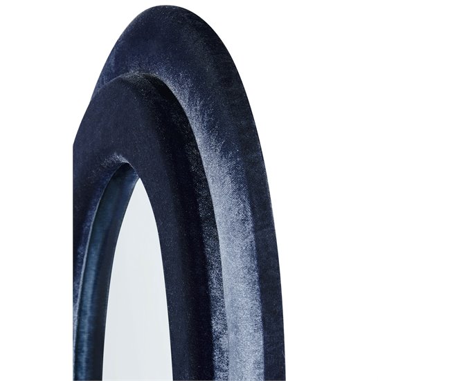 Beliani Espelho CULAN 60x4 Azul