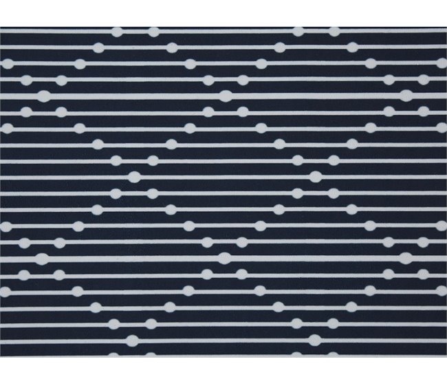 Beliani Pelos curtos CHARVAD 70x200 Azul Marino