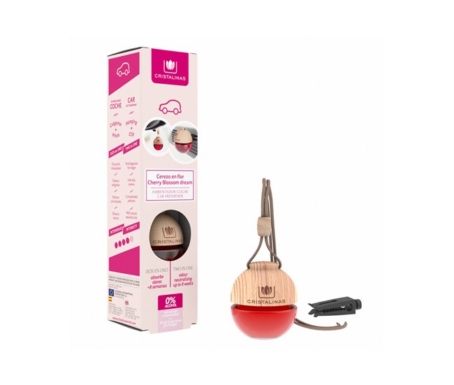 Ambientador para o carro aroma LIMPIO 6 ml Rosa Talco