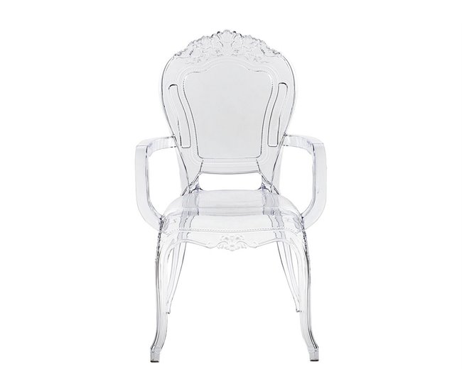 Beliani Silla para eventos VERMONT Transparente