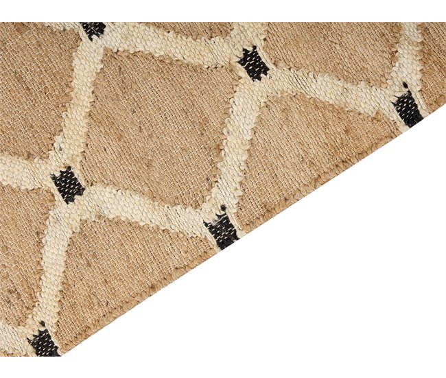 Beliani Entrelaçado KALEKOY 160x230 Bege