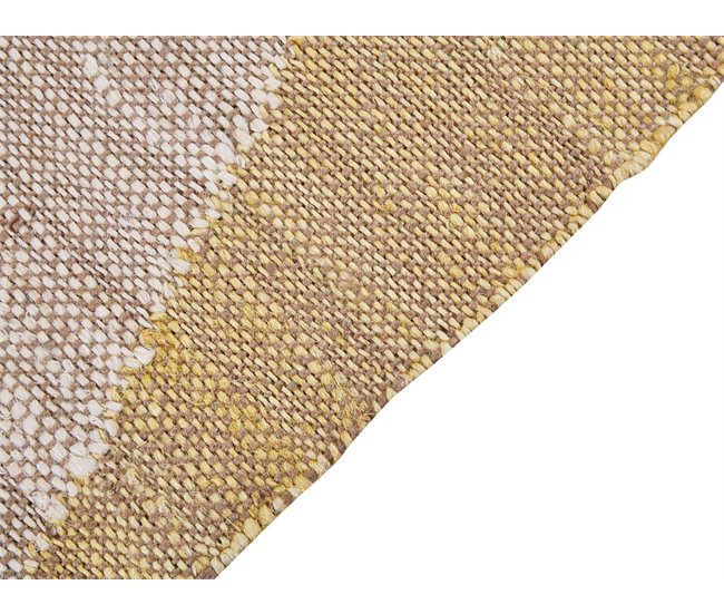 Beliani Pelos curtos SAMLAR 160x230 Mostarda