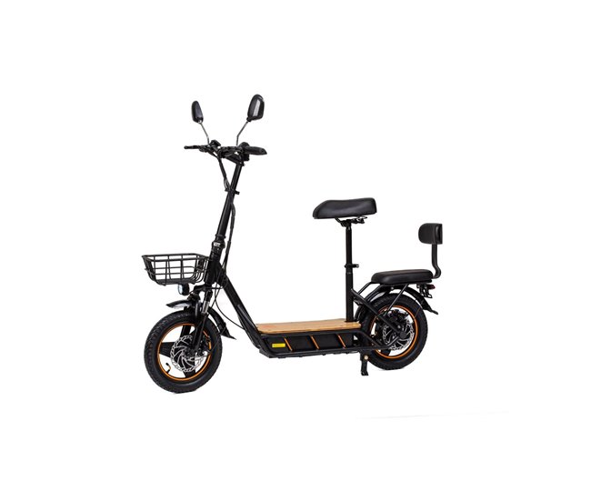 Trotinete Elétrica Kukirin C1 Pro 26AH - Potência 500W Preto