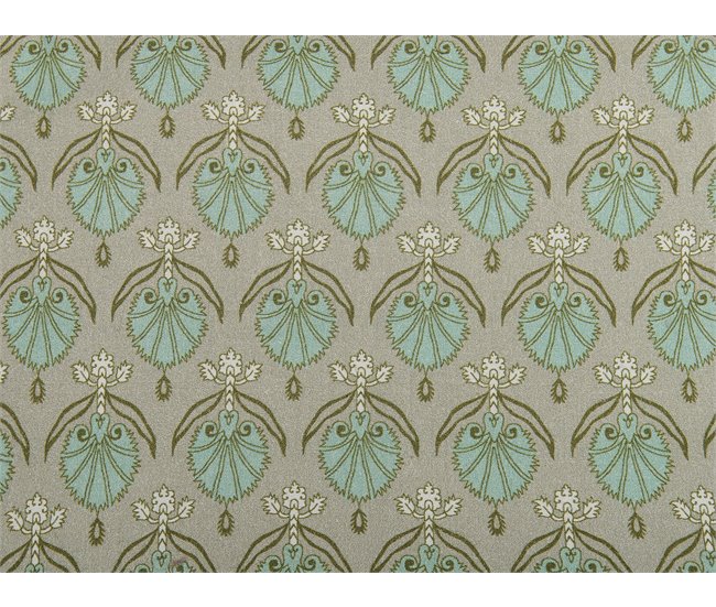 Beliani Almofada decorativa PICTUS Verde