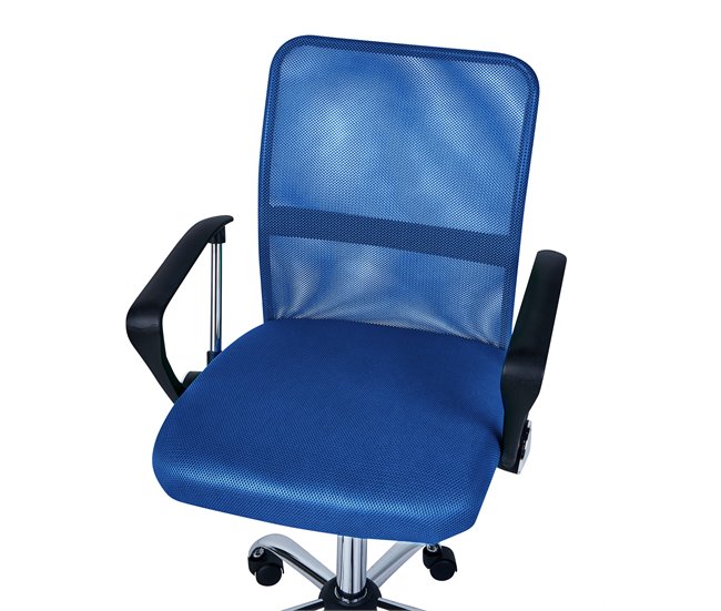 Beliani Cadeira de escritório BEST Azul