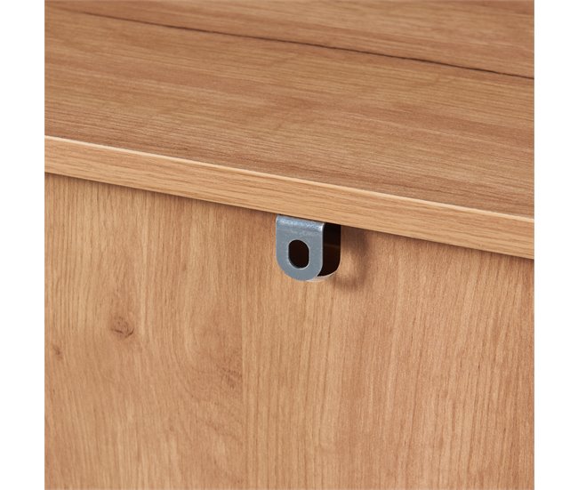 Aparador Varkaus 2 gavetas + 4 portas MDF Carvalho