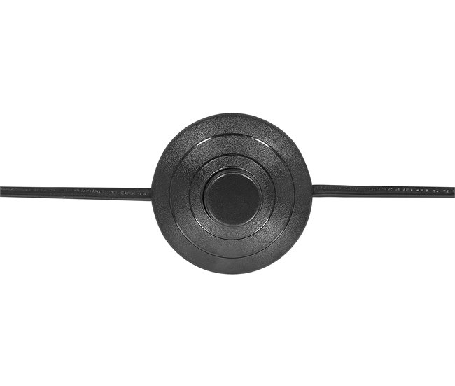 Beliani Candeeiro de pé SENETTE Preto