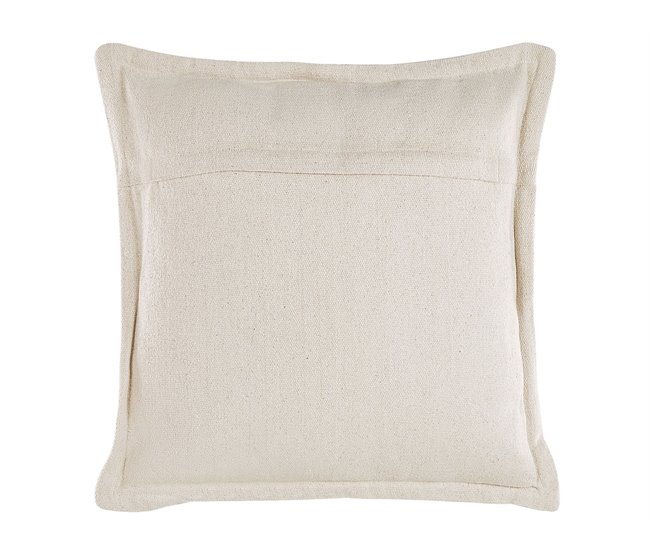 Beliani Almofada decorativa ATABAGI Creme
