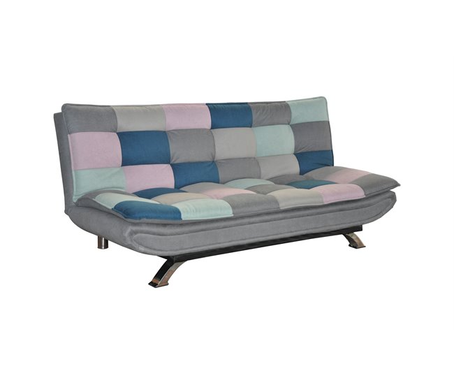 Sofá cama CERVANTES  3 lugares estampagem Estampado