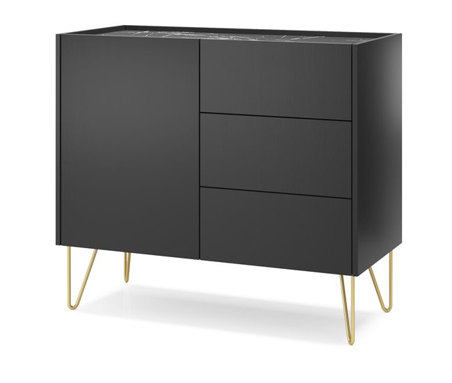 APARADOR HARMONY 97 Preto