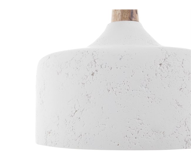 Beliani Lámpara colgante BURANO Branco