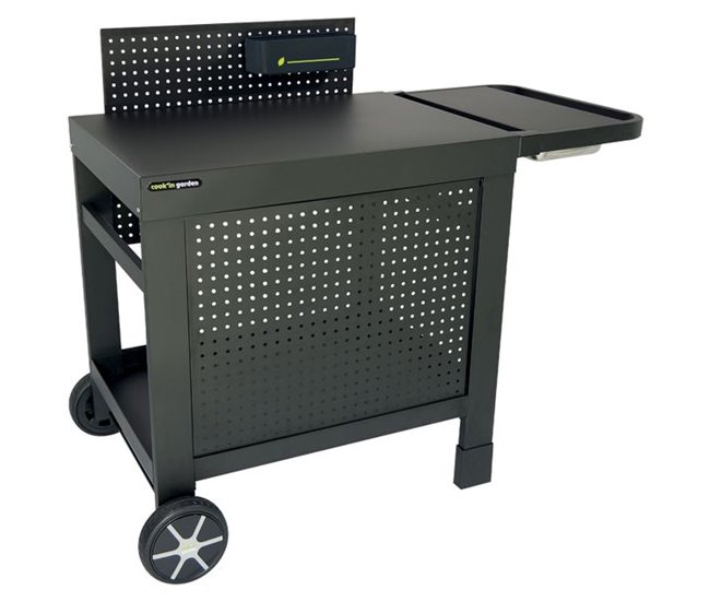 Aparador para plancha, clip-on Preto