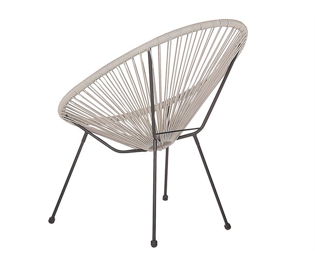 Beliani Conjunto bistrô ACAPULCO II Branco