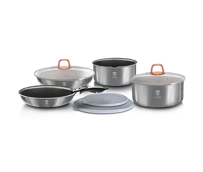 Trem de Cozinha Indução Berlinger Haus Moonlight Cinza