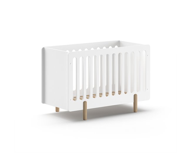 Cama de bebé Vipack Smile Branco