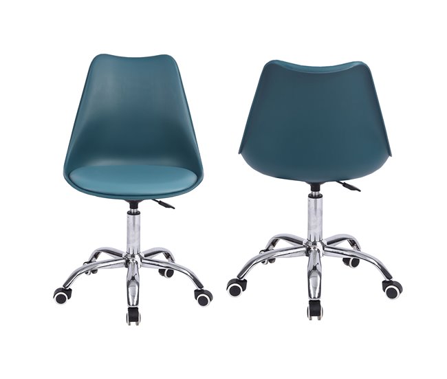 ANNE cadeira de escritório regulável em altura Azul